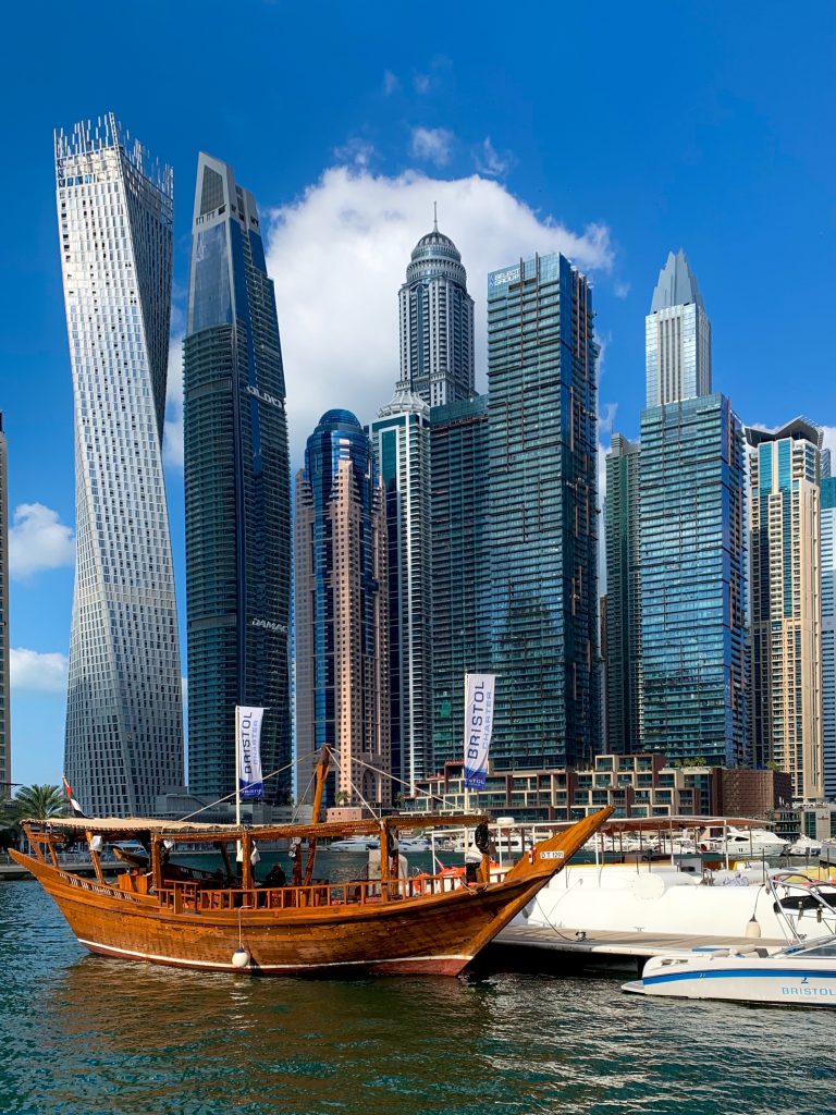 Spacer po Dubai Marina