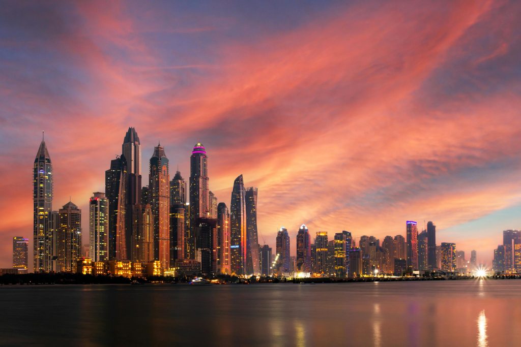 dubai-marina-zachod-slonca