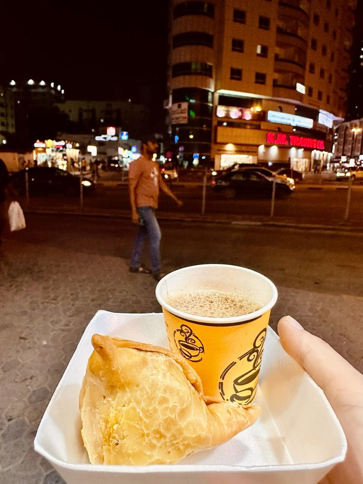 Samosa i Karak Chai