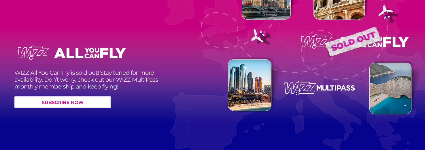 Wizz Air uruchomił usługę All You Can Fly. Na czym polega