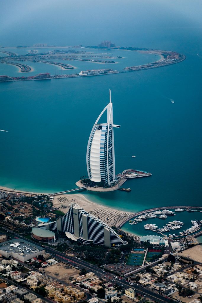 Widok na Burj Al Arab