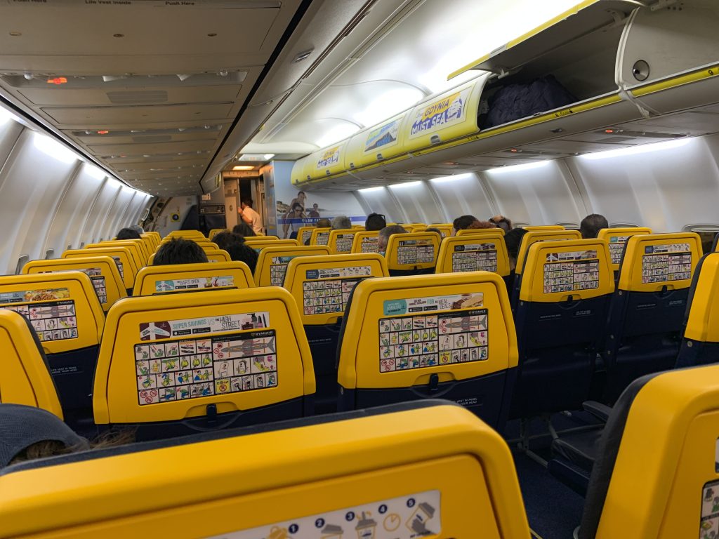 ryanair bez sprzedaży pokładowej na trasach krajowych w polsce