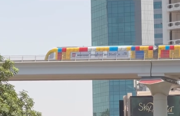 lego metro w dubaju